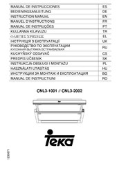 Teka CNL3-1001 Manuel D'instructions