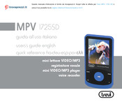 Trevi MPV 1725SD Guide D'utilisation Rapide