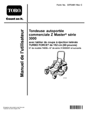 Toro 74956 Manuel De L'utilisateur