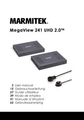 Marmitek MegaView 241 UHD Guide Utilisateur