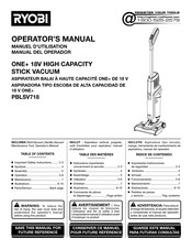 Ryobi PBLSV718 Manuel D'utilisation