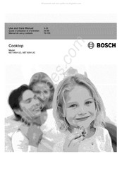 Bosch NET8654UC Guide D'utilisation Et D'entretien