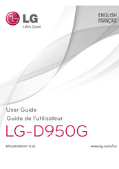 LG D950G Guide De L'utilisateur