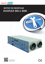 Atlantic DUOFLEX 500 H Notice De Montage