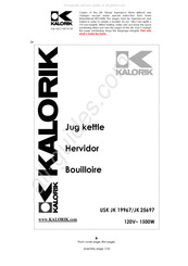 Kalorik USK JK 19967 Mode D'emploi