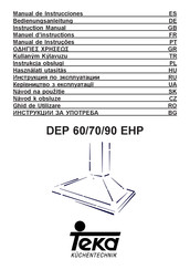 Teka DEP 70 EHP Manuel D'instructions