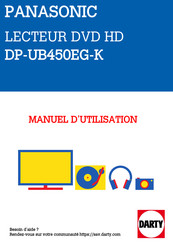 Panasonic DP-UB450EG-K Mode D'emploi