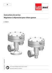 Lutz-Jesco C 2560-V Instructions De Service