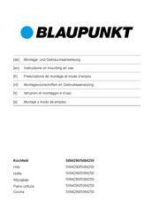 Blaupunkt 5II84250 Prescriptions De Montage Et Mode D'emploi