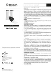 Orliman Fastitech Day FP01 Instructions D'utilisation Et D'entretien