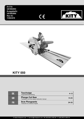 Kity 550 Traduction Du Manuel D'origine