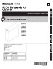 Honeywell Home F300A2020 Guide D'installation