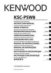 JVC KSC-PSW8 Mode D'emploi