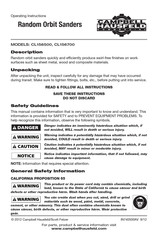 Campbell Hausfeld Cl156500 Instructions D'utilisation