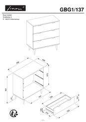 finori GBG1/137 Instructions De Montage