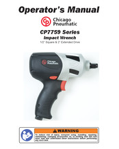 Chicago Pneumatic CP7759 Serie Manuel De L'opérateur