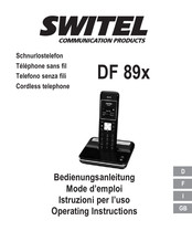 switel DF 89 Serie Mode D'emploi