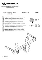Steinhof T-137 Notice De Montage Et D'utilisation