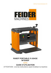 Feider Machines IOTA Instructions Originales