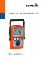 sewerin VARIOTEC 480 EX Notice D'utilisation