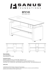 Sanus Foundations BFV145 Instructions De Montage