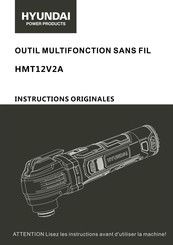 Hyundai power products HMT12V2A Instructions Originales