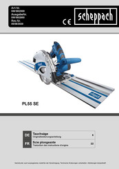 Scheppach 5901802909 Traduction Des Instructions D'origine
