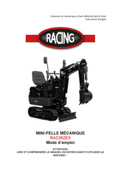 Racing RAC562EX Instructions D'origine