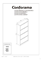 CONFORAMA LUSTRO 600529 Instructions De Montage