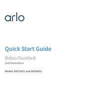 Arlo AVD3001 Guide Rapide