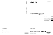 Sony BRAVIA VPL-VW85 Mode D'emploi