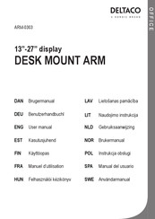 Nordic DELTACO ARM-0303 Manuel D'utilisation