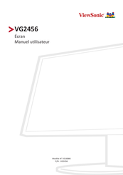 ViewSonic VS18086 Manuel Utilisateur