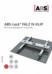 ABS PF-4-KLIP-450 Notice De Montage