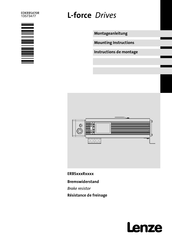 Lenze EDKRBS470R Instructions De Montage