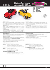 Jamara Germany Lamborghini Urus Notice