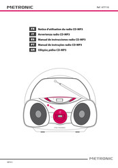 Metronic MET015 Notice D'utilisation