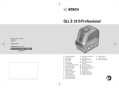 Bosch GLL 2-10 G Professional Notice Originale