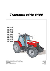 MASSEY FERGUSON MF 5460 Manuel De L'opérateur