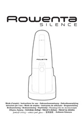 Rowenta SILENCE AC86194A Mode D'emploi