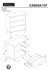 finori CAS03A/137 Instructions De Montage