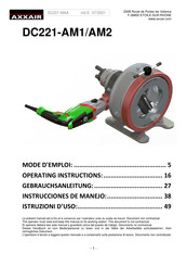 AXXAIR DC221-AM2 Mode D'emploi