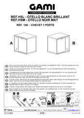 Gami OTELLO H5L 140 Instructions De Montage