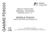 Fuji Electric FD9200 Serie Manuel D'instructions