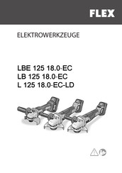 Flex L 125 18.0-EC-LD Notice D'instruction D'origine