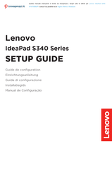 Lenovo IdeaPad S340 81N700BMJP Guide De Configuration