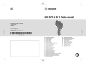 Bosch GIC 12V-5-27 C Professional Notice Originale