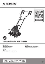 Parkside PGK 1500 A1 Traduction Des Instructions D'origine