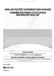 Jenn-Air JES9750 Instructions D'installation Et Guide D'utilisation Et D'entretien