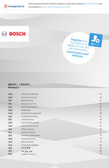 Bosch Readyy'y BCHF216B Mode D'emploi